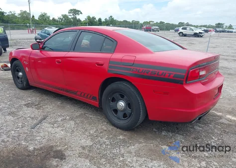2013 Dodge Charger Police z USA, uszkodzony, nr VIN 2C3CDXATXDH693331